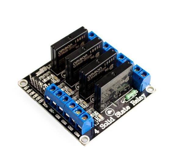 4 Road 5v Low State Solid State Relay Module